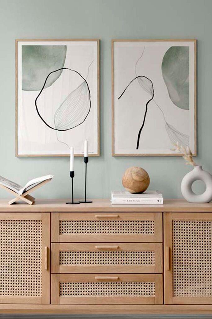 Wallity slika Artcerceve11, 2 dijela, 33 x 48 cm
