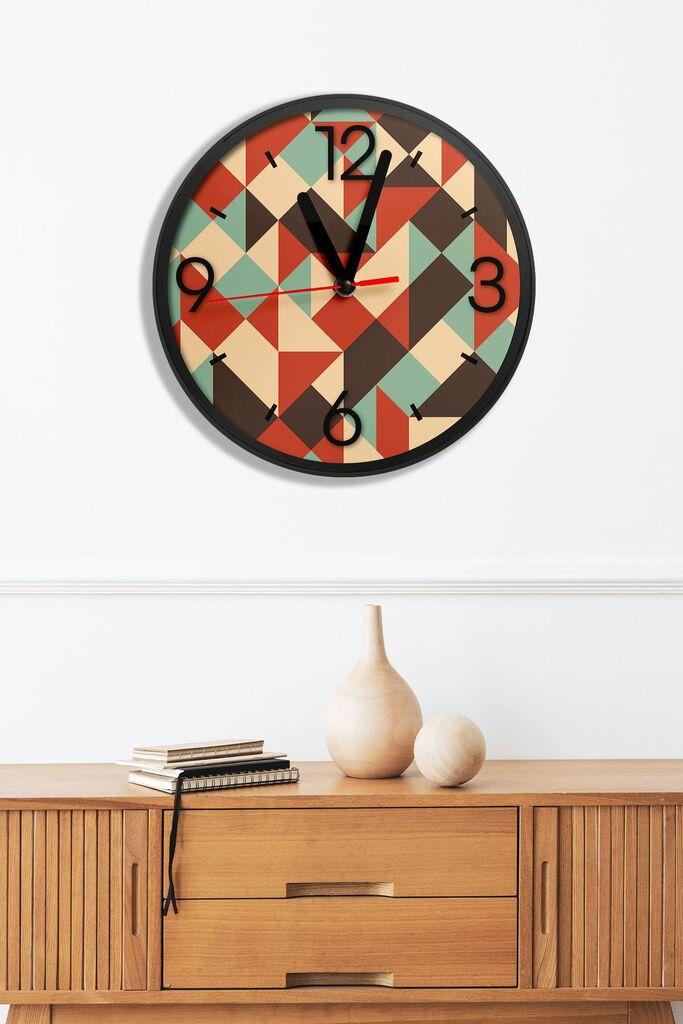 Zidni sat Artavessa3Dclock18, 36x36x1 cm
