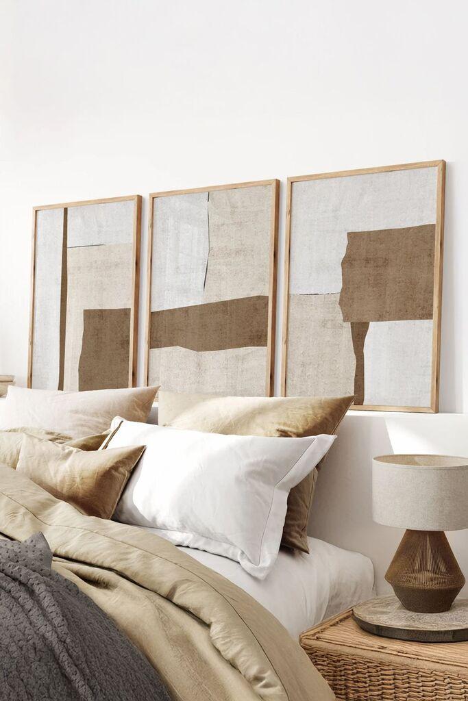 Wallity Slika Ersydata2-70100, 3 dijela, 70 x 100 cm