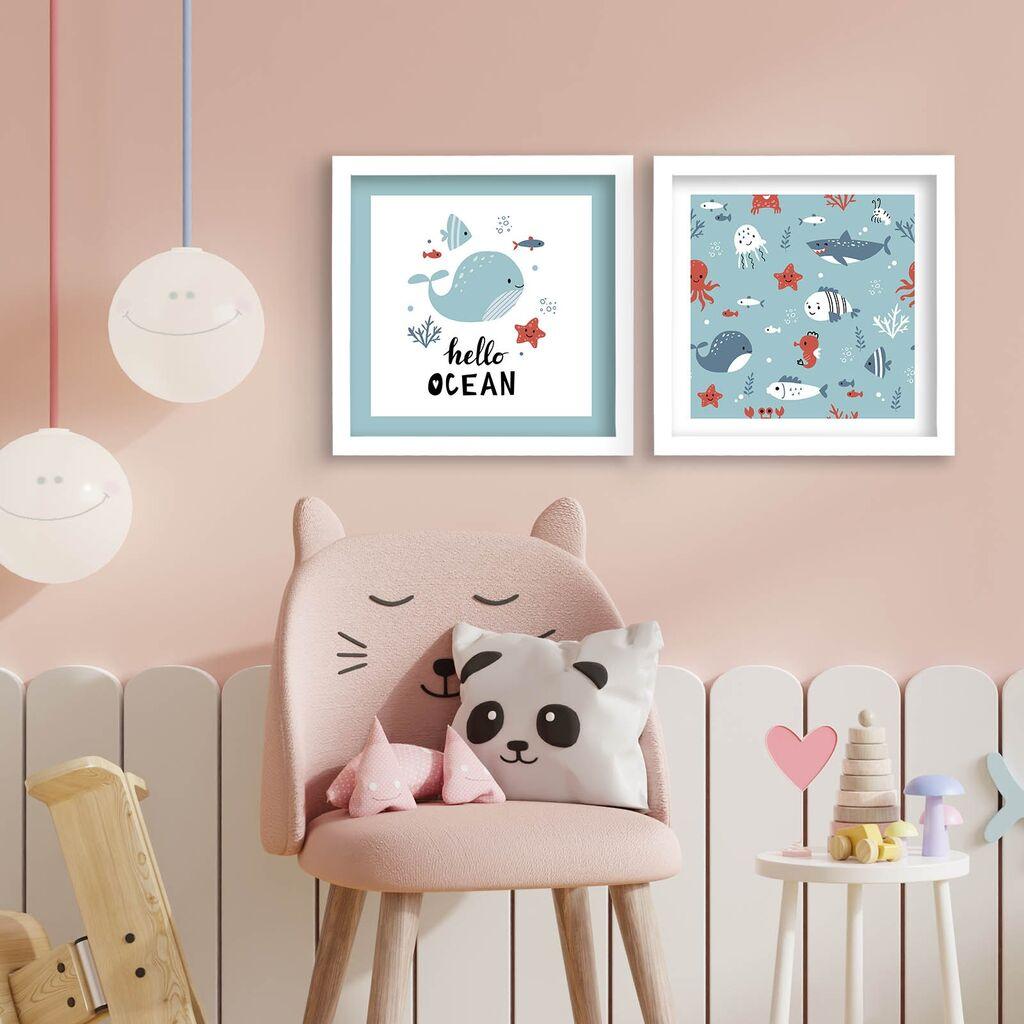 Wallity slika 2P3333BCT-018, 2 dijela, 33 x 68 cm