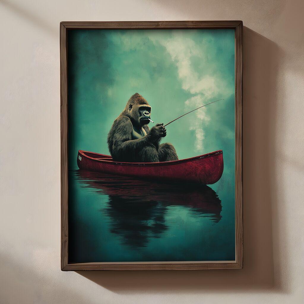 Zidna slika TUN044, 35 x 47 x 2 cm