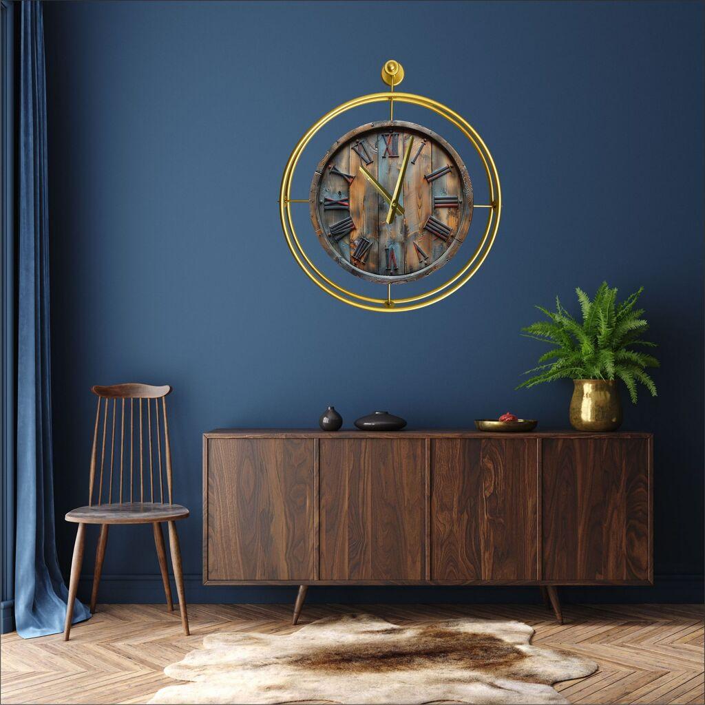 Zidni sat Wallity Mclock-00124, 58x65x7 cm