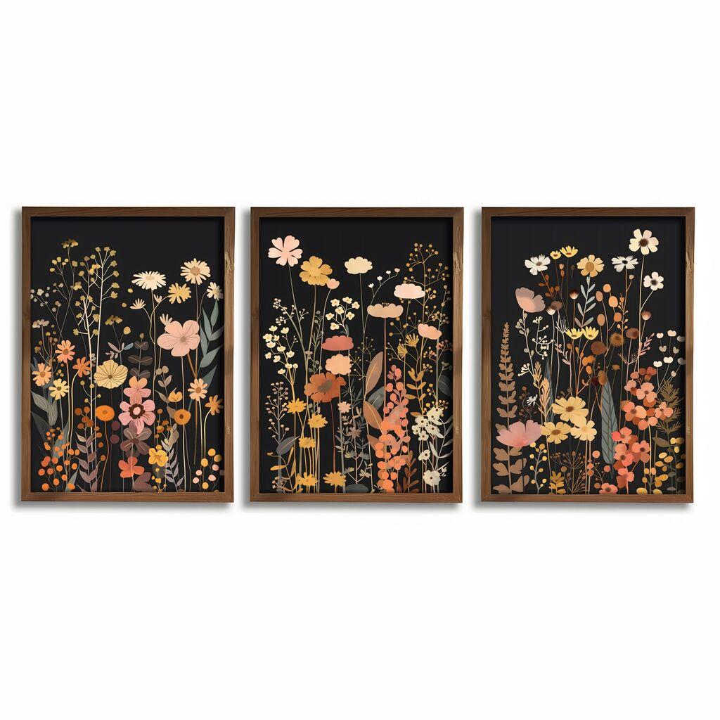 Wallity slika GE257, 3 dijela, 35 x 47 cm