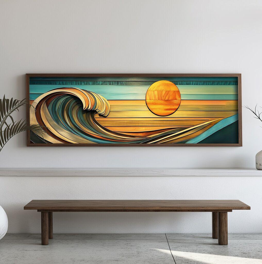 Zidna slika EMR030, 40 x 120 x 3 cm