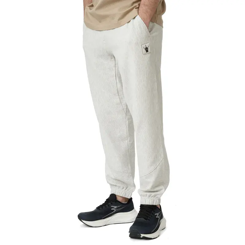 361 Degrees Jokic muški donji dio trenerke, svijetlo sive boje