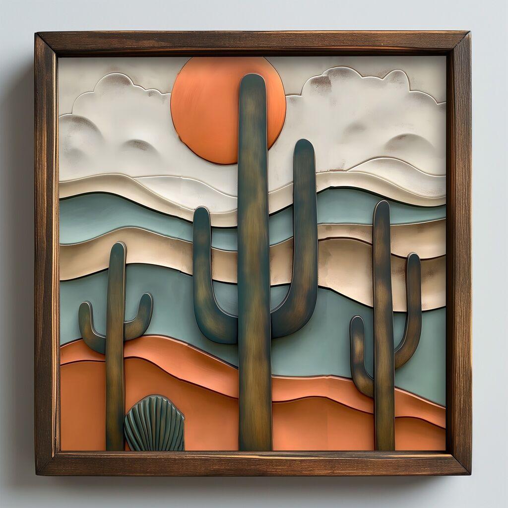 Zidna slika AI083, 50 x 50 x 3 cm