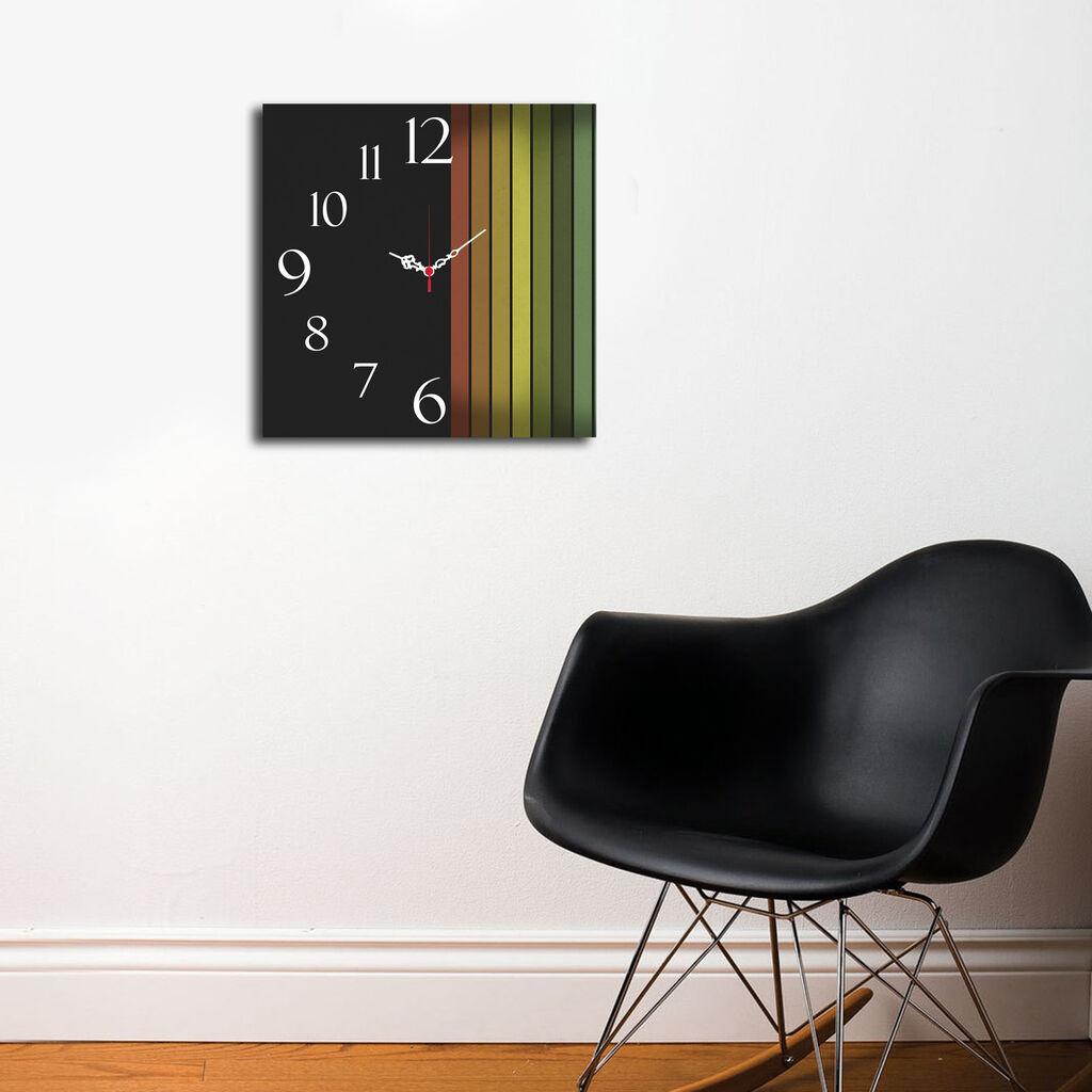 Zidni sat Wallity Msk-42, 40x40 cm