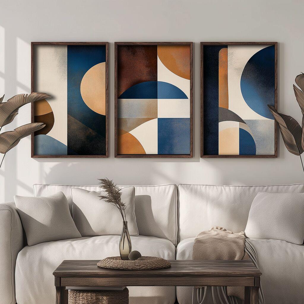 Wallity slika TUN149, 3 dijela, 70 x 50 x 3 cm