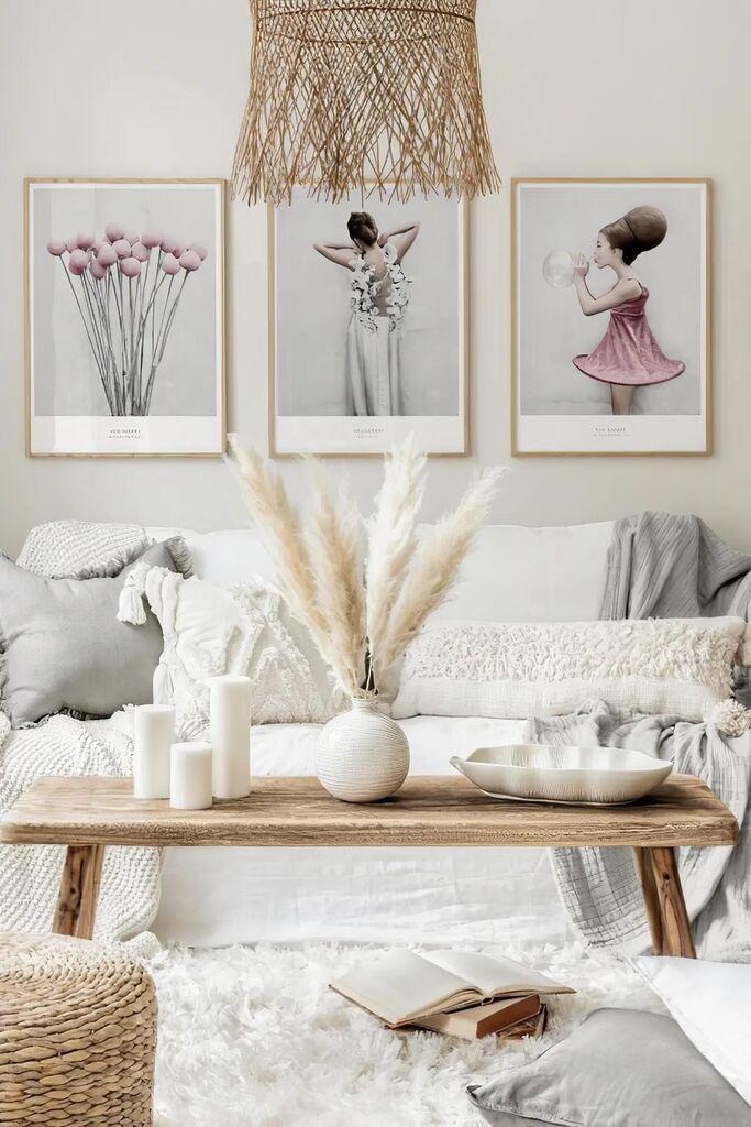 Zidna slika Artavessastko61, 3 dijela, 33 x 48 cm