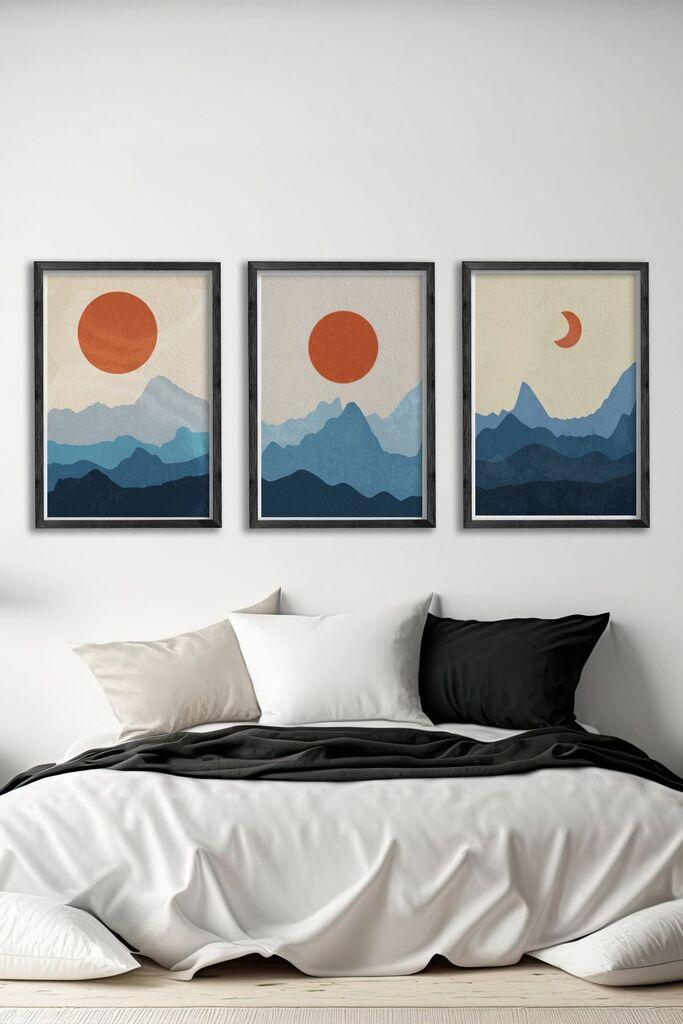 Wallity slika Ersy3Syhcrv5, 3 dijela, 34 x 49 cm