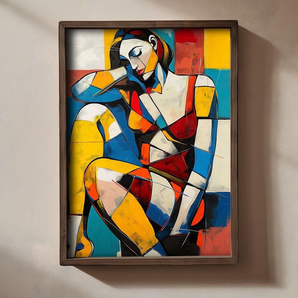 Zidna slika TUN013, 35 x 47 x 2 cm