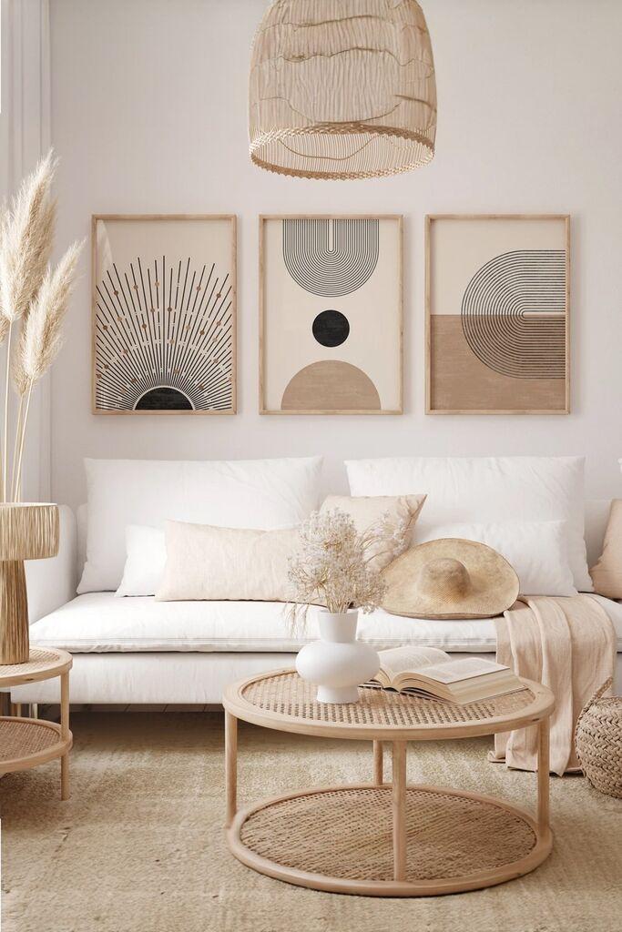 Wallity slika 3Dartsoho12, 3 dijela, 33 x 48 cm