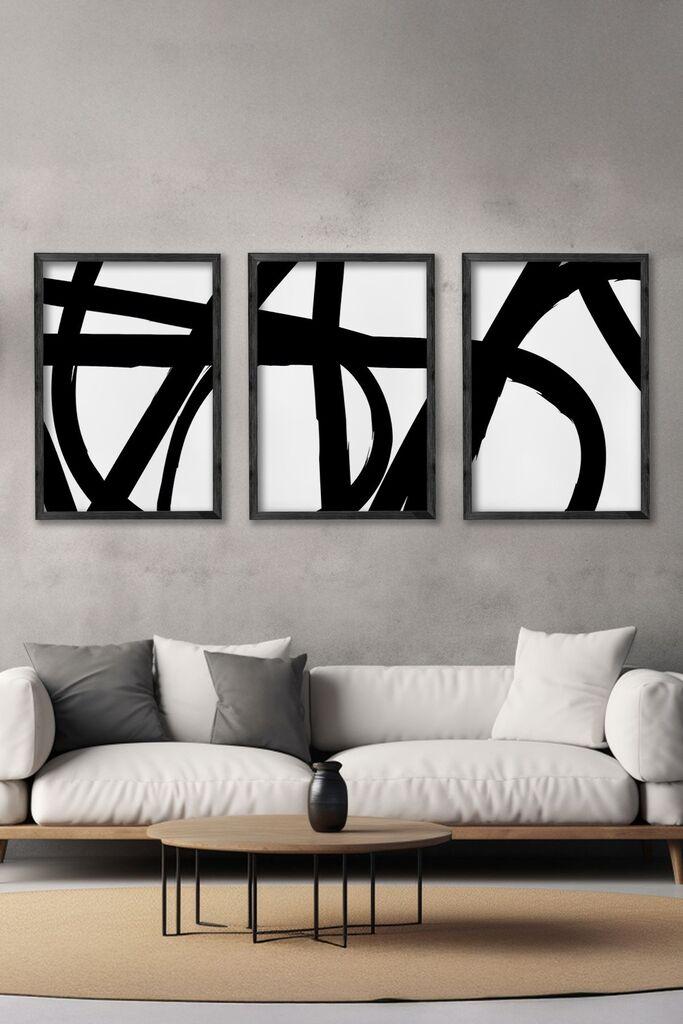 Wallity slika Ersy3Syhcrv67, 3 dijela, 34 x 49 cm