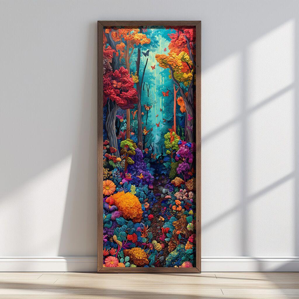 Zidna slika LONG009-S/120-40, 40 x 120 cm