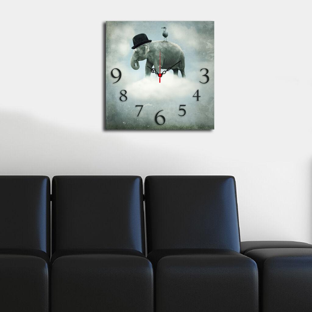 Zidni sat Wallity Msk-30, 40x40 cm