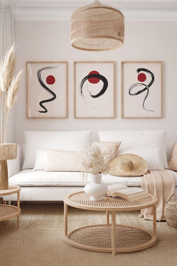 Wallity slika Ersydata6-3348, 3 dijela, 33 x 48 cm