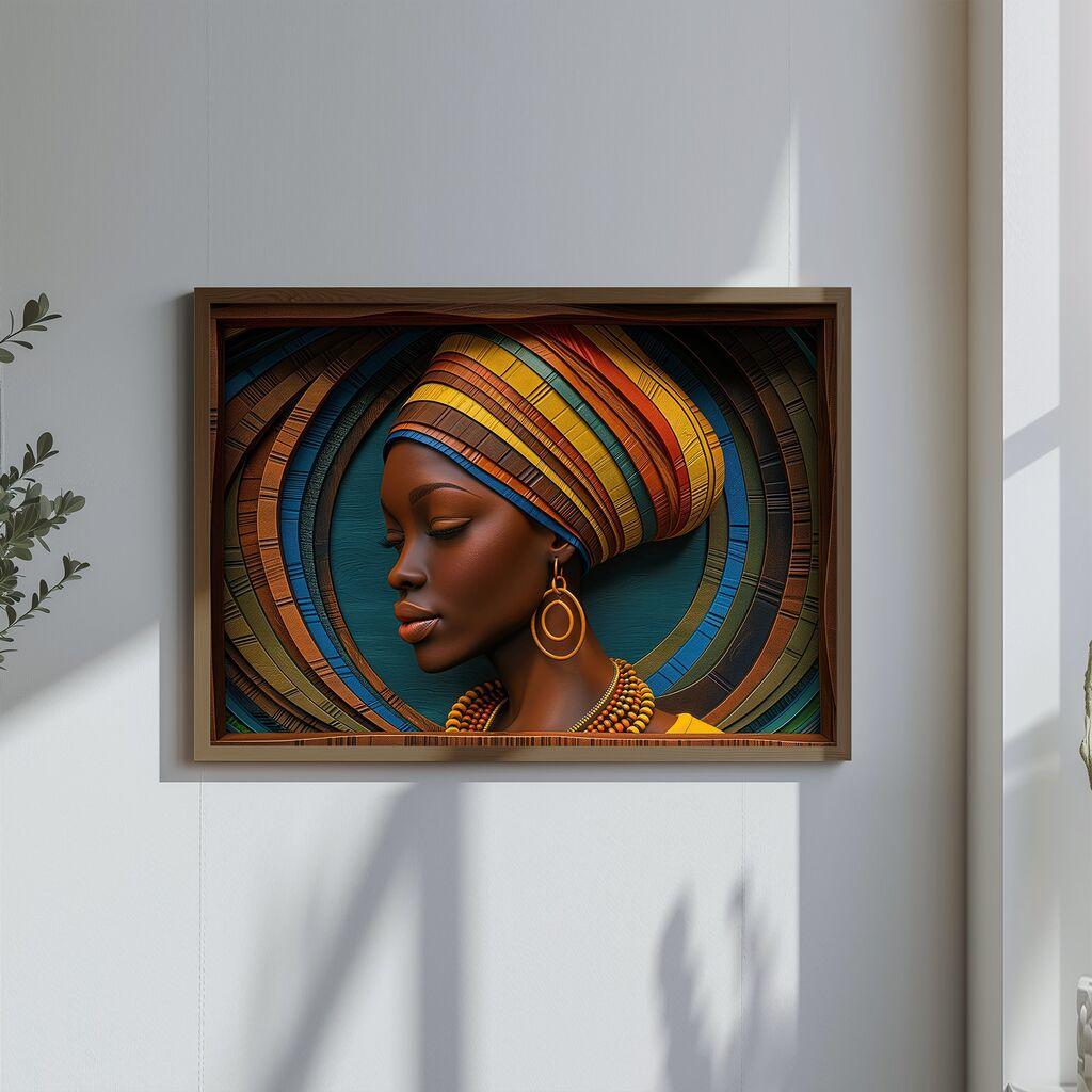 Wallity Slika TUN122, 50 x 70 x 3 cm