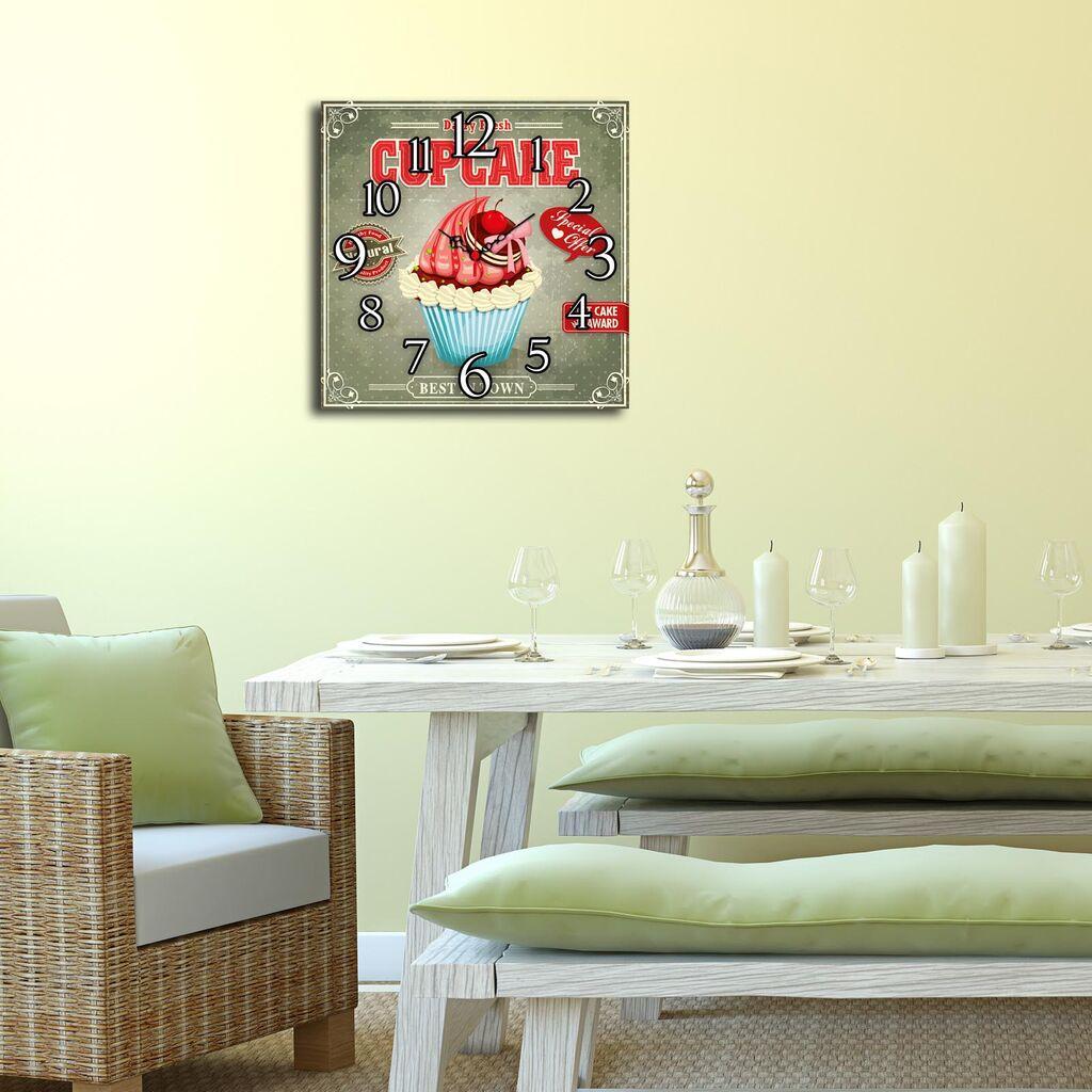 Zidni sat Wallity Msk-24, 40x40 cm