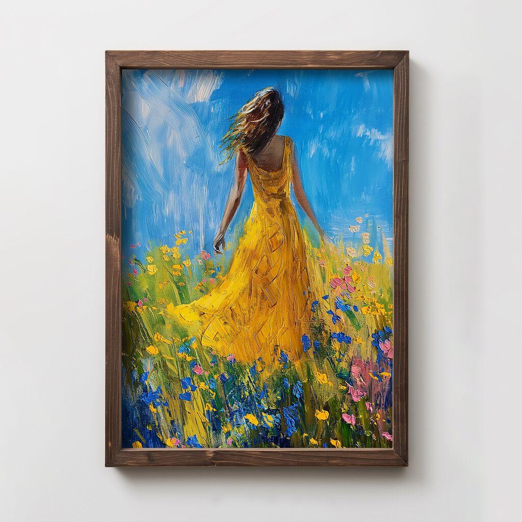 Zidna slika TUN099, 50 x 70 x 3 cm