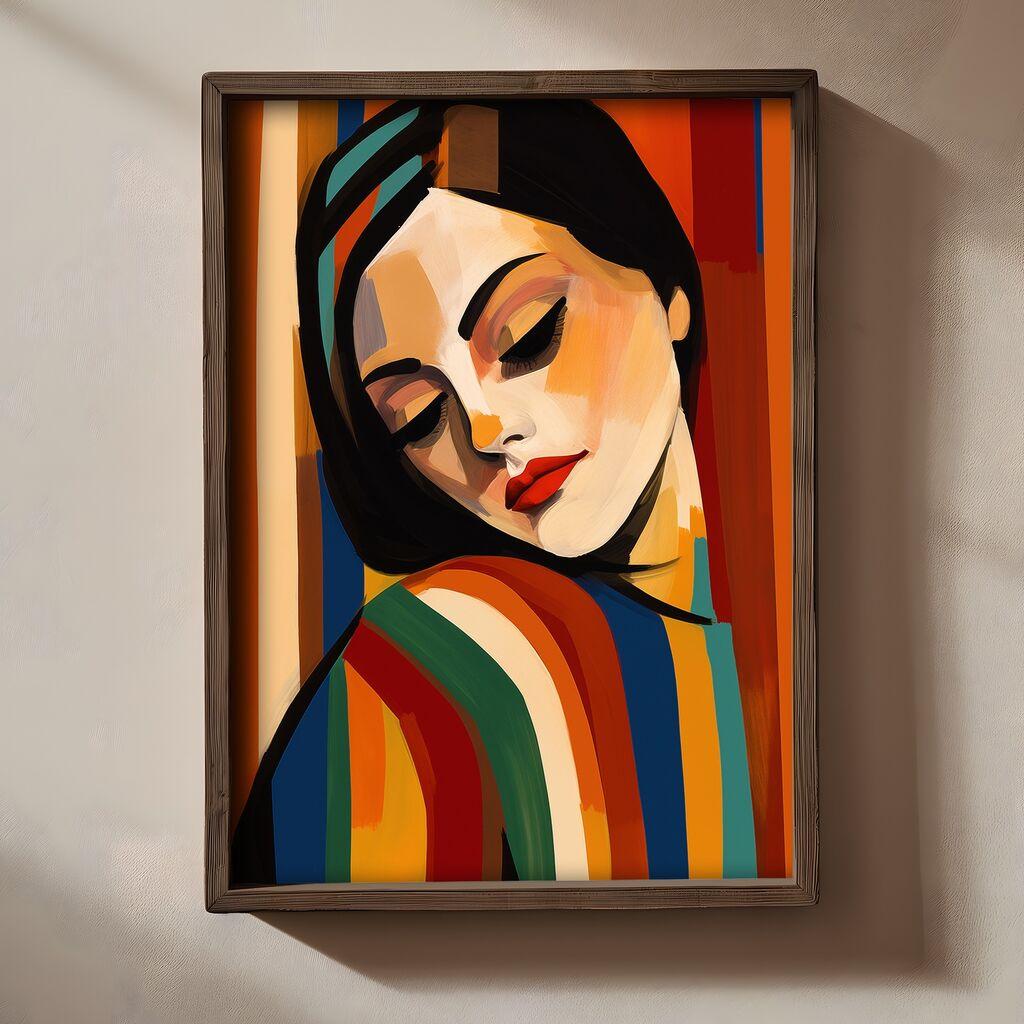 Zidna slika TUN012, 50 x 70 x 3 cm