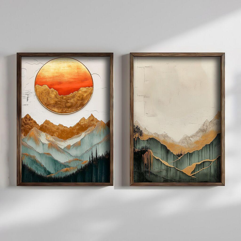 Wallity slika TUN139, 2 dijela, 70 x 50 x 3 cm