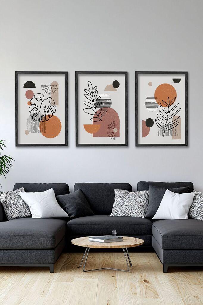 Wallity slika Ersy3Syhcrv11, 3 dijela, 34 x 49 cm