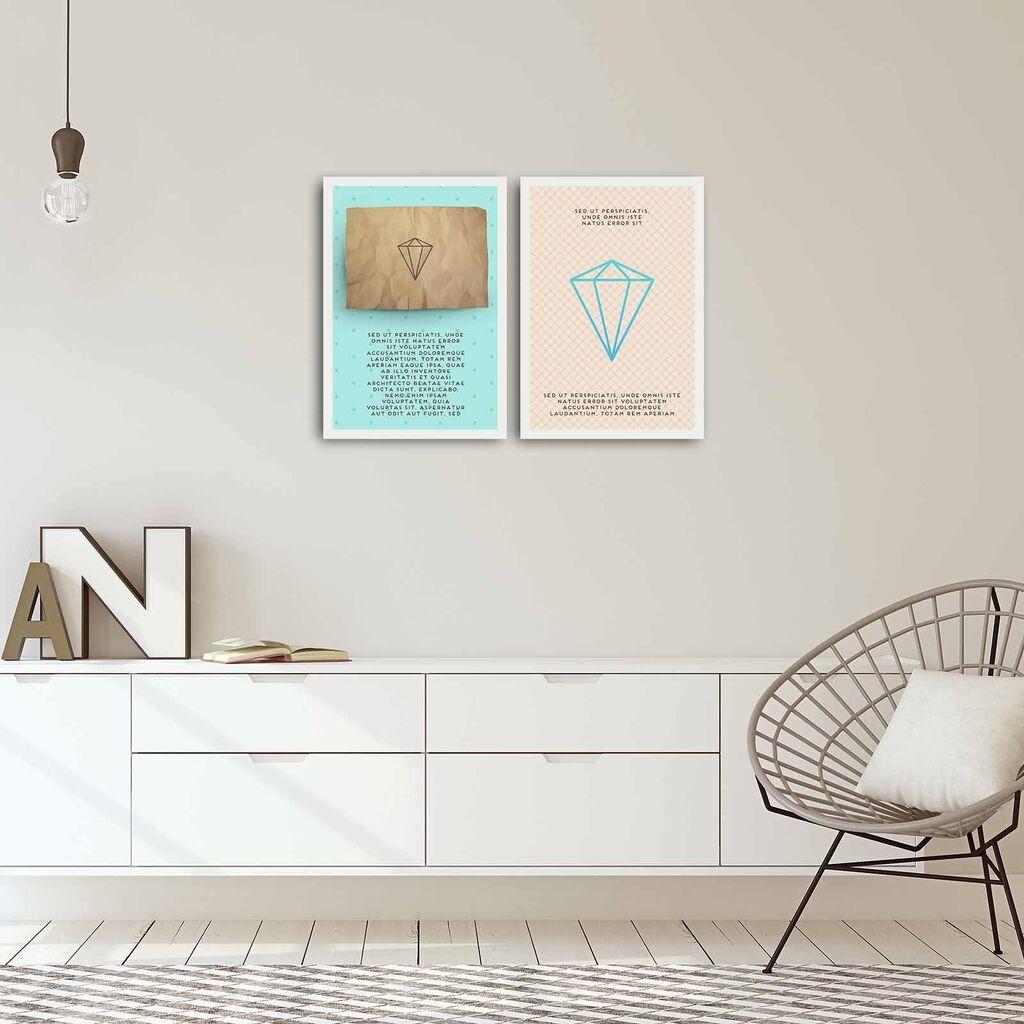 Wallity slika 2PBCT-02, 2 dijela, 72 x 50 cm