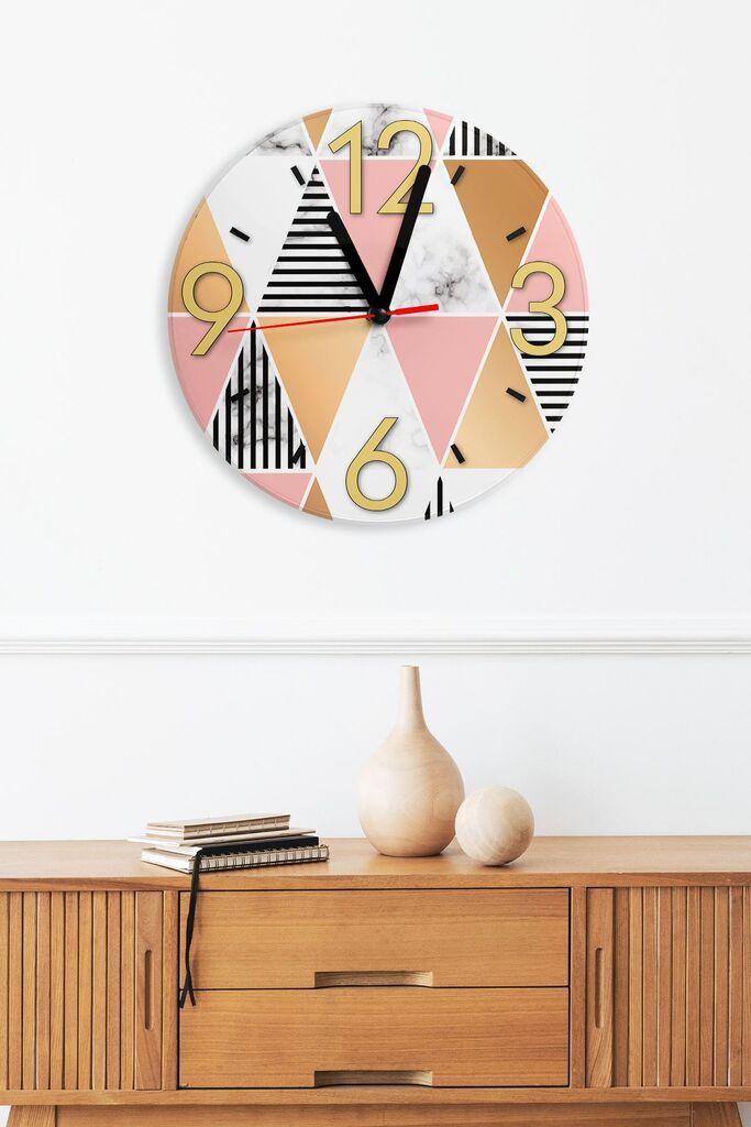 Zidni sat Artavessa3Dclock24, 36x36x1 cm
