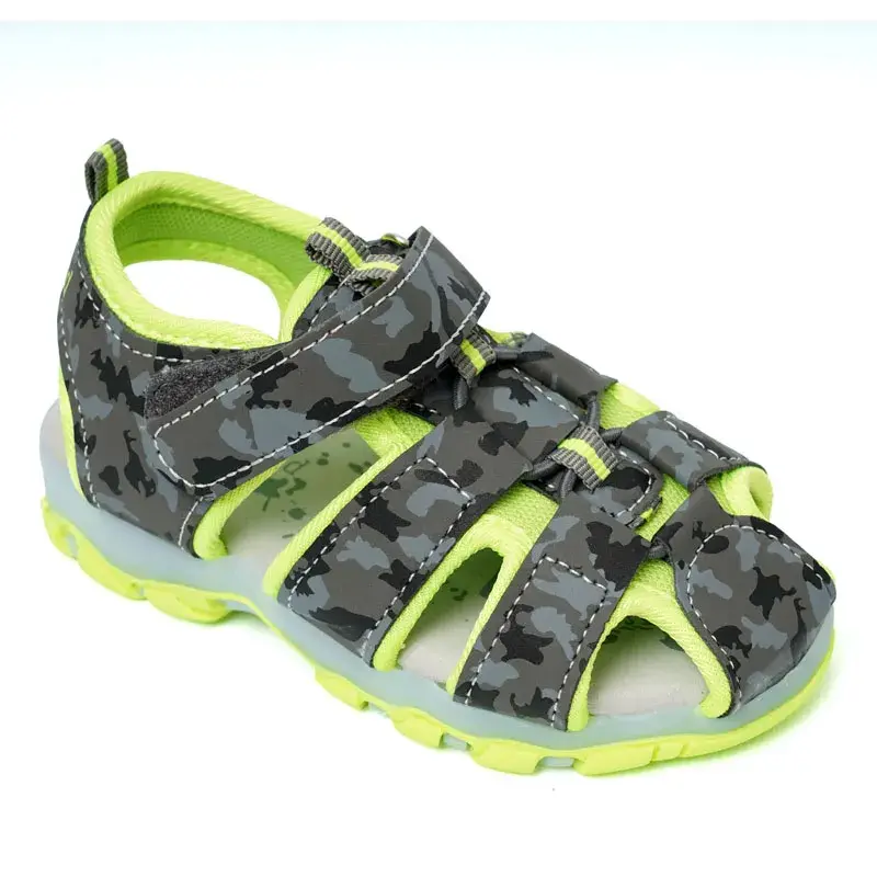 Eastbound Boys' Force sandale, sivo-zelene