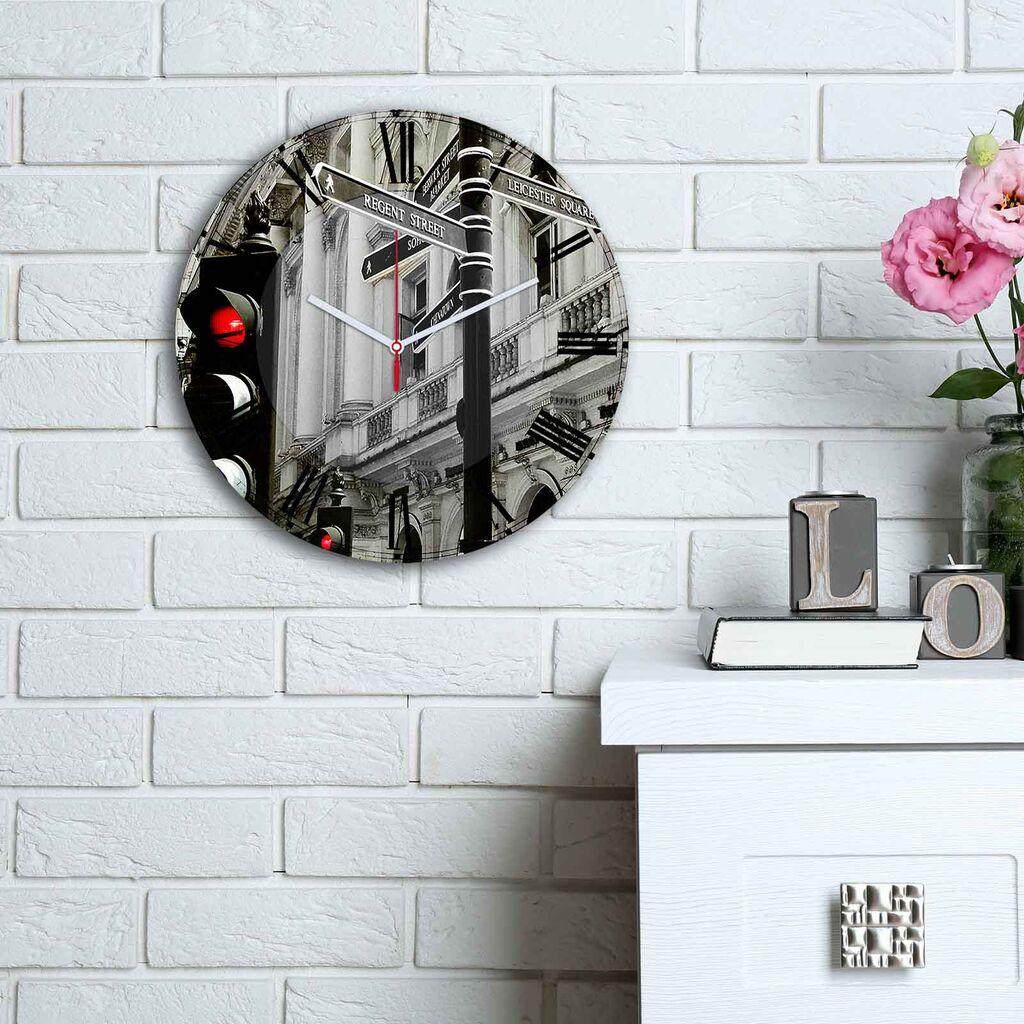 Zidni sat Wallity 3030MS-007, 30 cm
