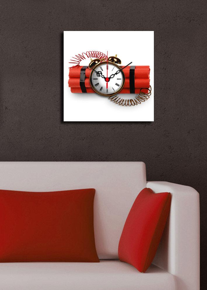 Zidni sat Wallity 2828CS-2, 28x28 cm