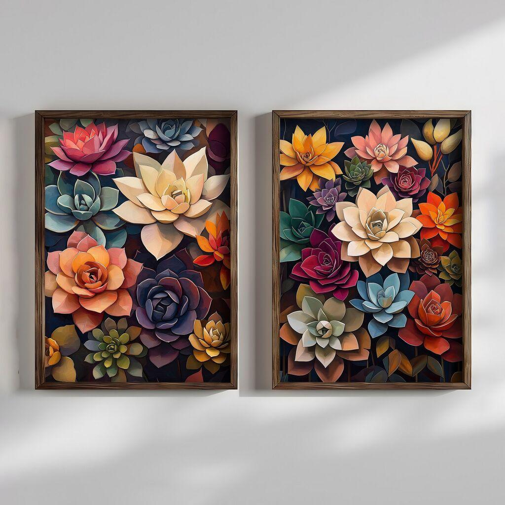 Wallity slika TUN136, 2 dijela, 70 x 50 x 3 cm