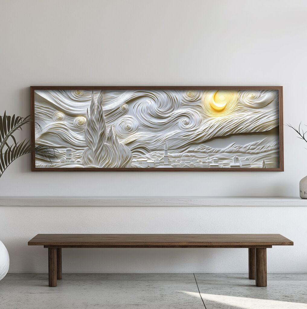 Zidna slika EMR014, 40 x 120 x 3 cm