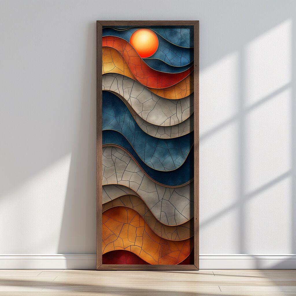 Zidna slika LONG031-S/120-40, 40 x 120 cm