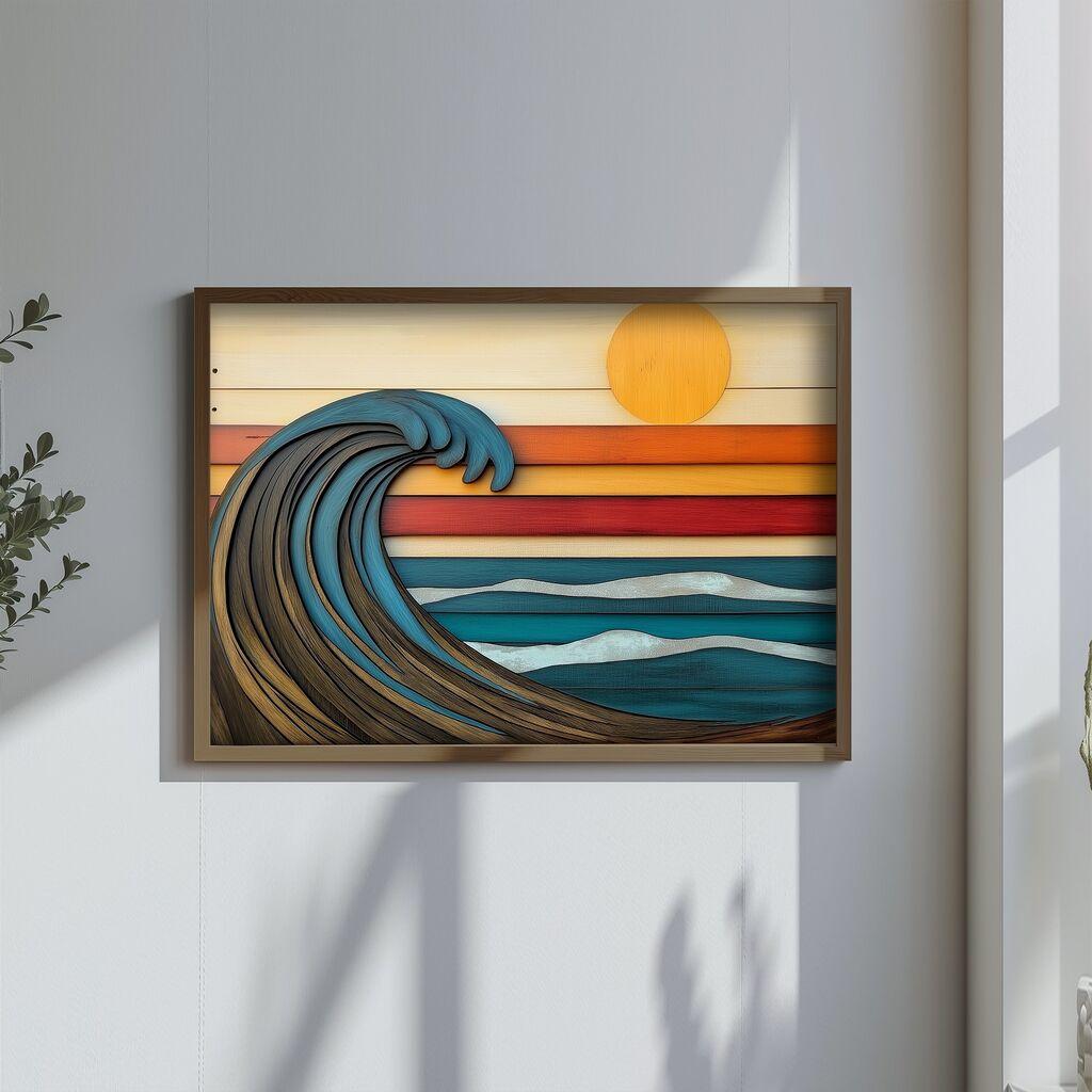 Zidna slika TUN120, 50 x 70 x 3 cm