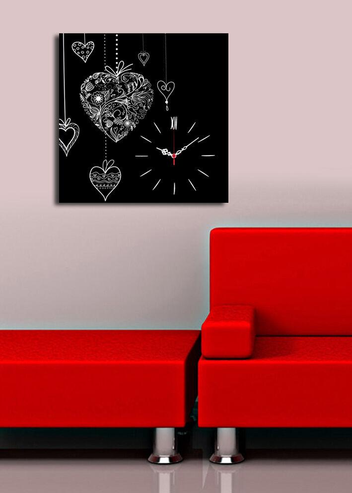 Zidni sat Wallity 4545CS-46, 45x45 cm