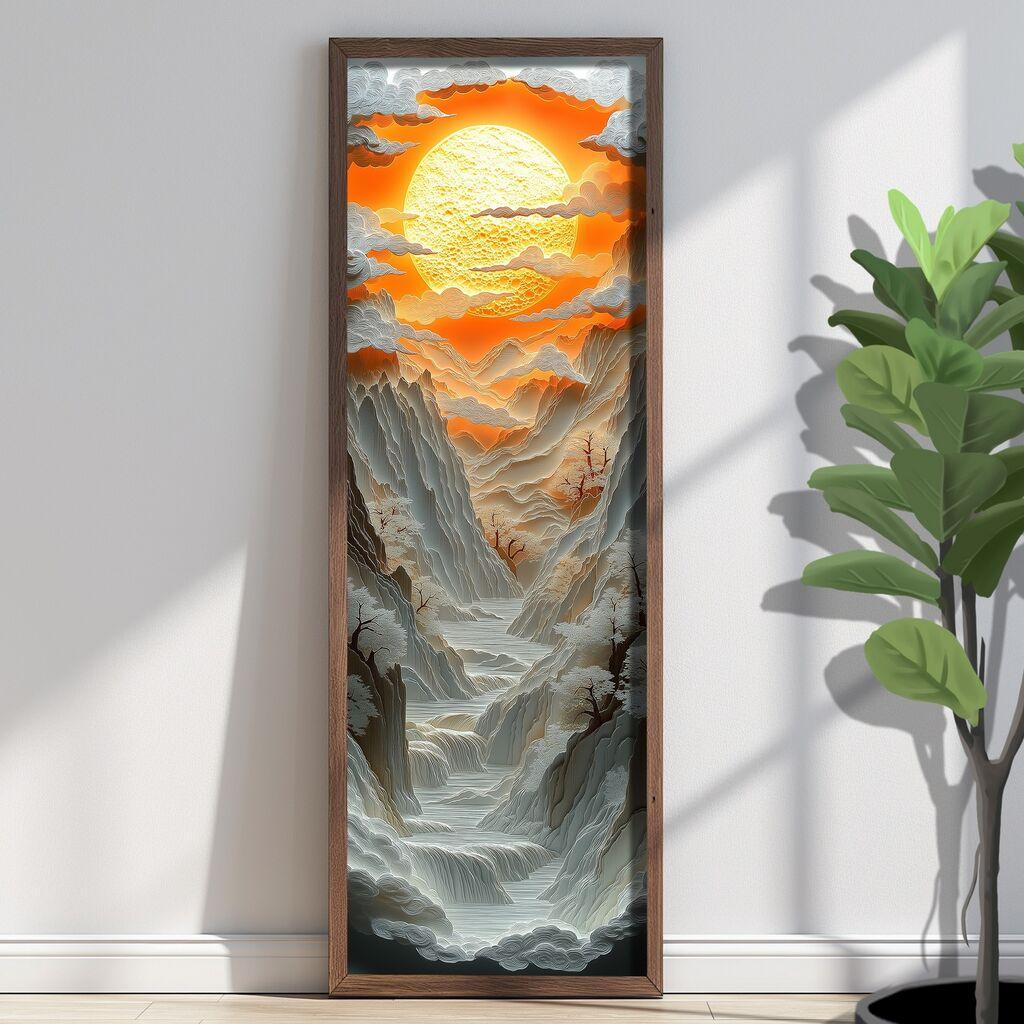 Wallity slika EMR072, 40 x 120 x 3 cm