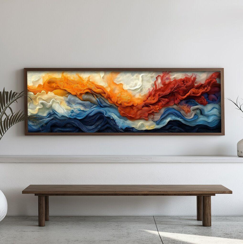 Wallity slika EMR052, 40 x 120 x 3 cm