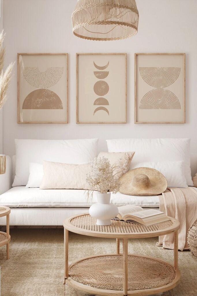 Wallity slika 3Dartsoho28, 3 dijela, 33 x 48 cm