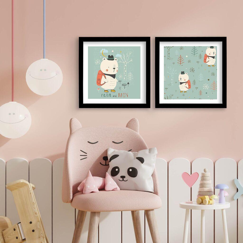 Wallity slika 2P3333SCT-003, 2 dijela, 33 x 68 cm