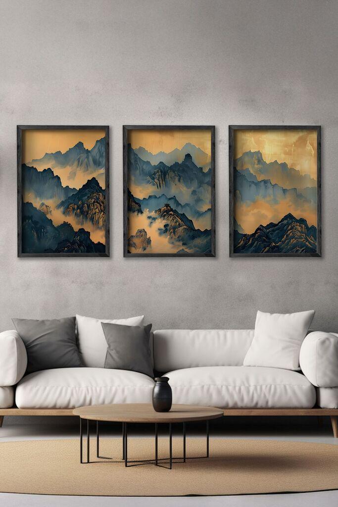 Wallity slika Ersy3Syhcrv55, 3 dijela, 34 x 49 cm