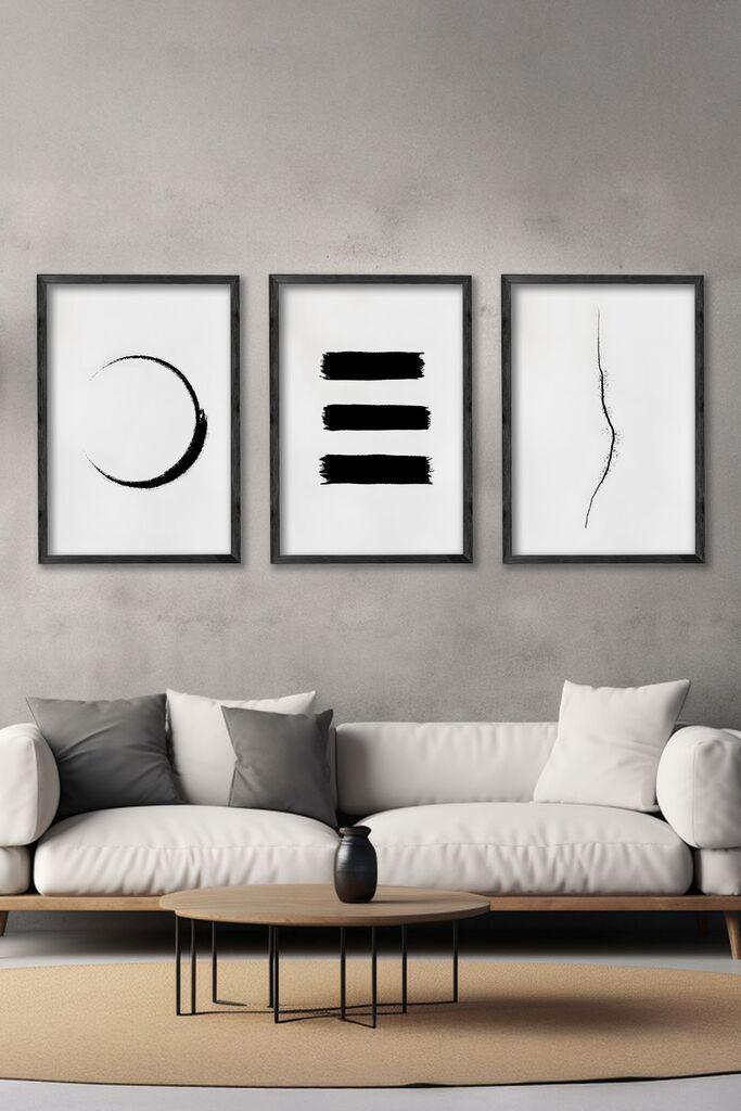 Wallity slika Ersy3Syhcrv71, 3 dijela, 34 x 49 cm