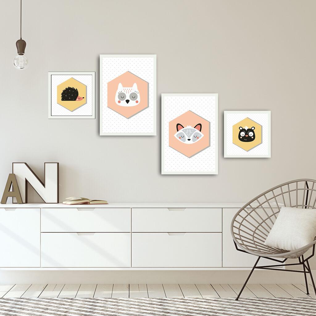 Wallity slika 4PBCT-12, 4 dijela, 136 x 75 cm