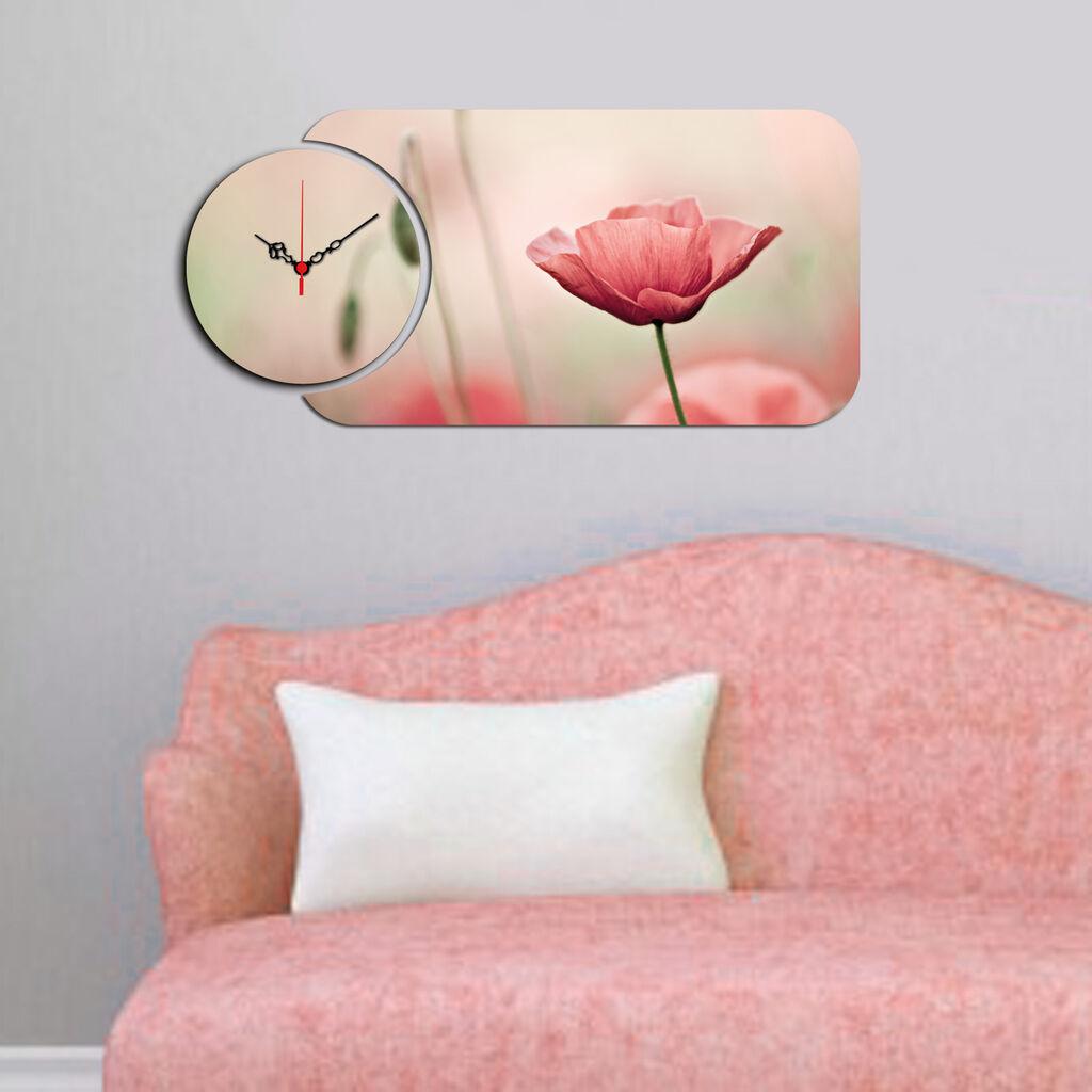 Zidni sat Wallity YMS-16, 68x32 cm, 2 dijela