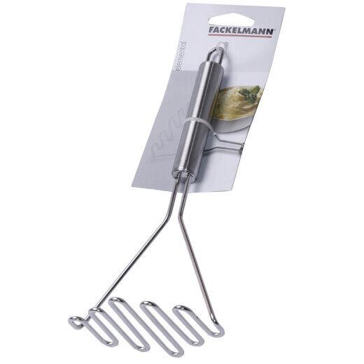 Fackelmann Gnječilo za krompir, 25cm, Srebrne boje