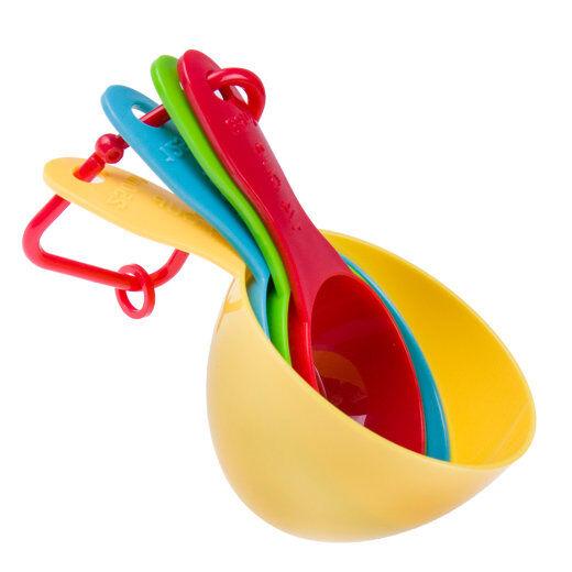 Fackelmann Dozeri za mjerenje, 4 Komada, Šareni