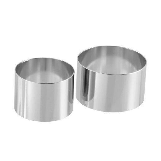 Zenker Modle za kolače, 2 Komada, Srebrne boje