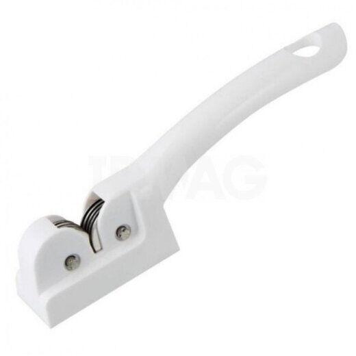 Fackelmann Oštrač za noževe i makaze, 18cm, Bijeli