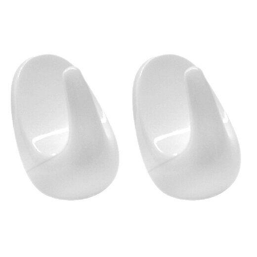 Fackelmann Kukice za kačenje, 2 Komada, 5cm, Bijele