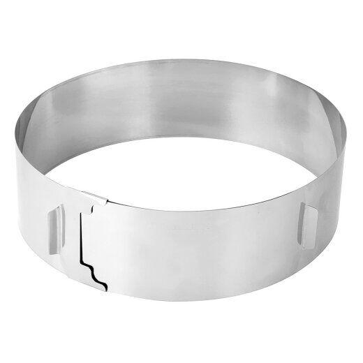 Zenker Obruč za kolače fi 15-30x7.5cm, Srebrne boje